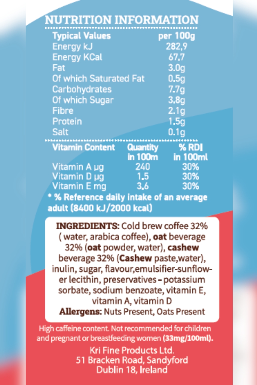 Cold Brew Coffee Festive Spice Latte - Image 2