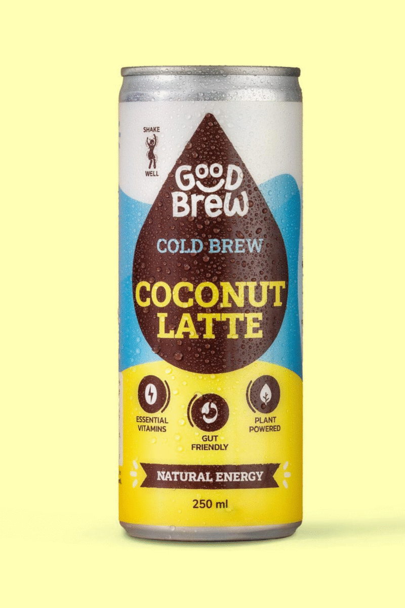 Cold Brew Coffee Coconut Latte