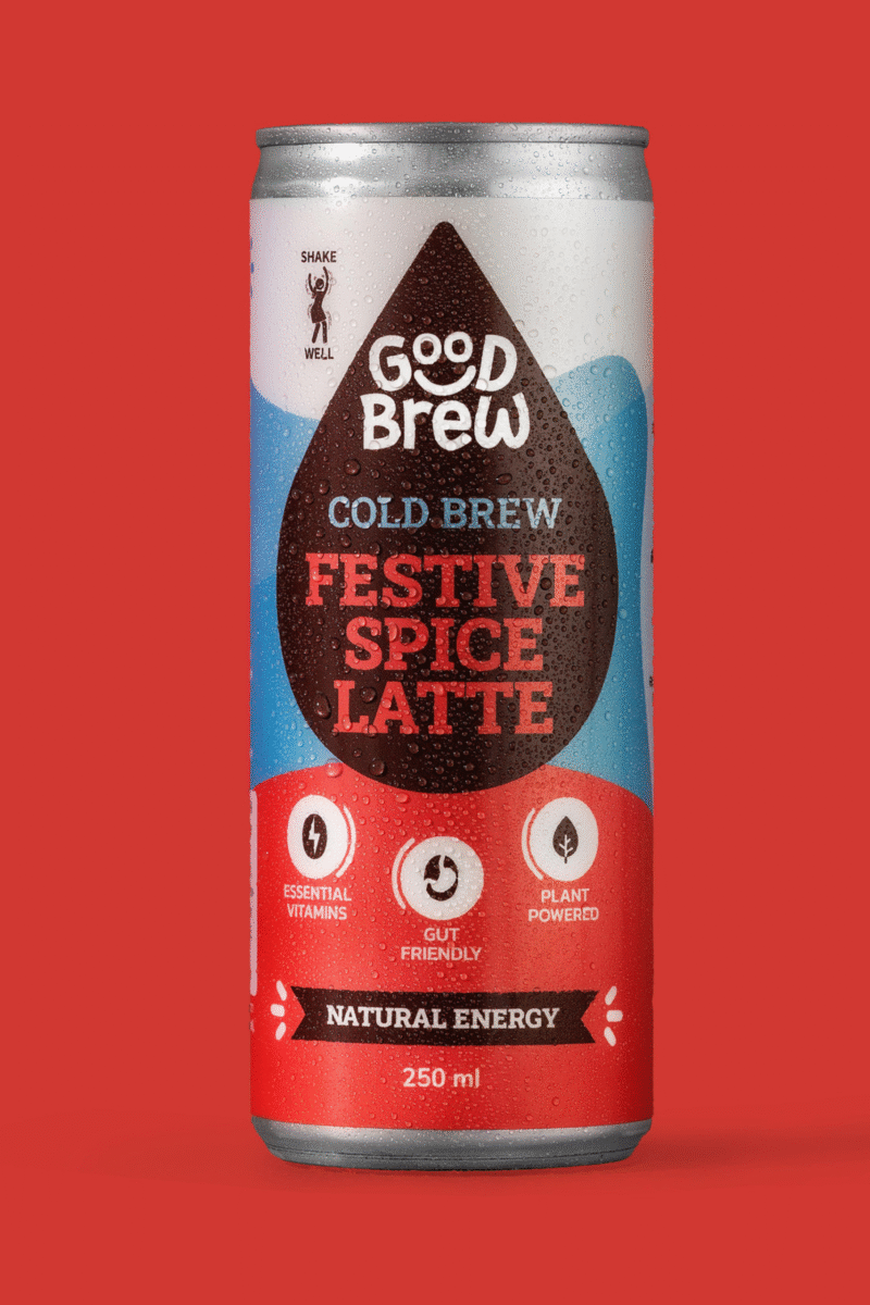 Cold Brew Coffee Festive Spice Latte