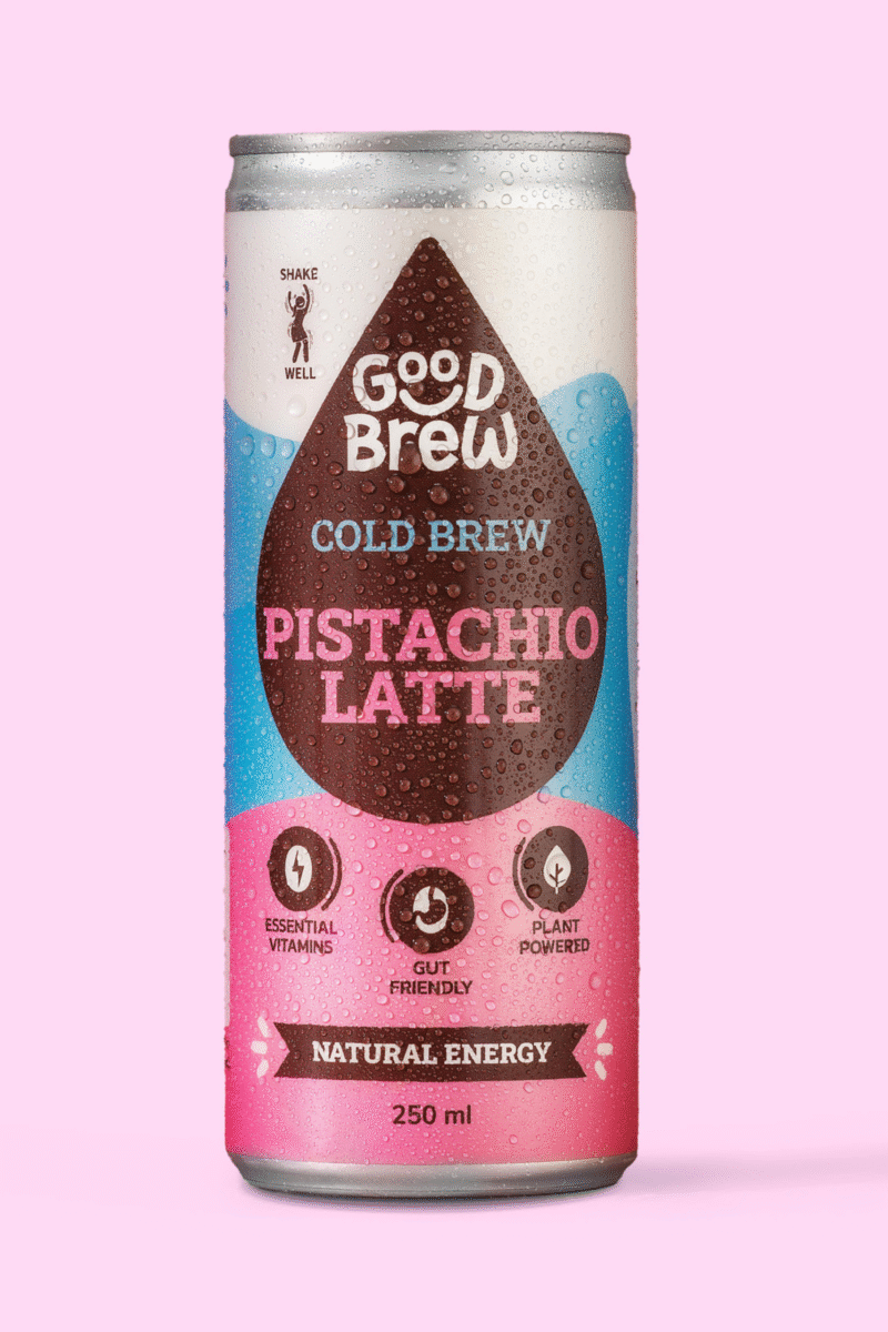 Cold Brew Coffee Pistachio Latte