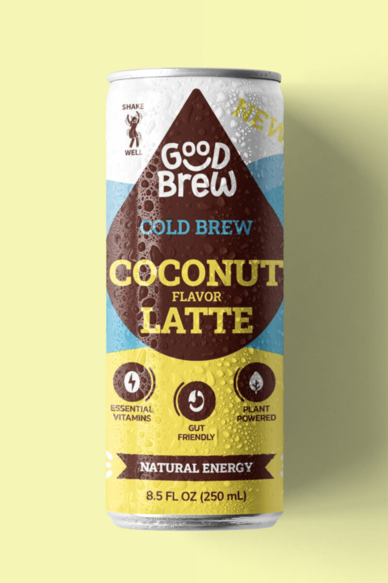 Cold Brew Coffee Coconut Latte