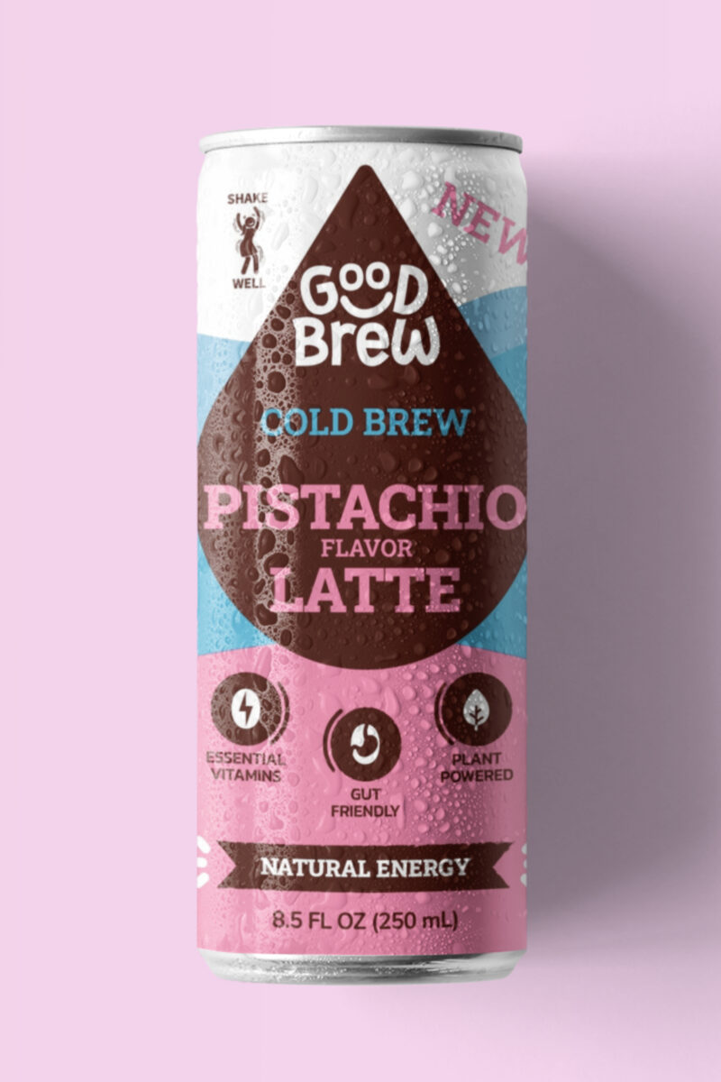 Cold Brew Coffee Pistachio Latte