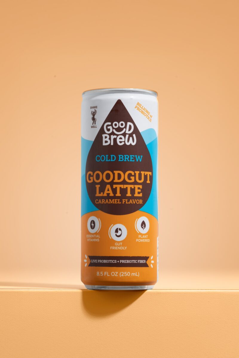 Cold Brew Coffee Caramel Latte